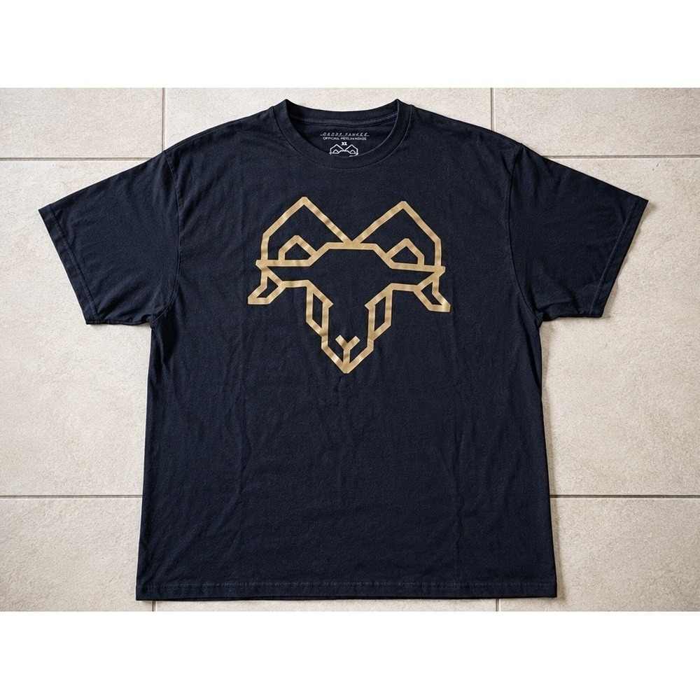 Daddy Yankee Legendaddy Tour T-Shirt Mens XL Black Gold Graphic Concert Tee 2022